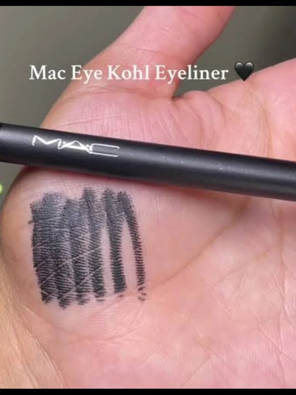 MAC Cosmetics Eye Kohl Pencil – Intense Black In Smolder